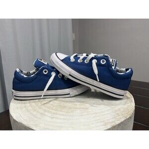 Converse Chuck Taylor All Star Street Slip-On Sneakers Blue Kids Size 13 672731F